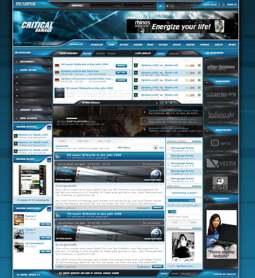 61個藍色主色調(diào)網(wǎng)站設計欣賞 探索網(wǎng)頁設計的寧靜與深度